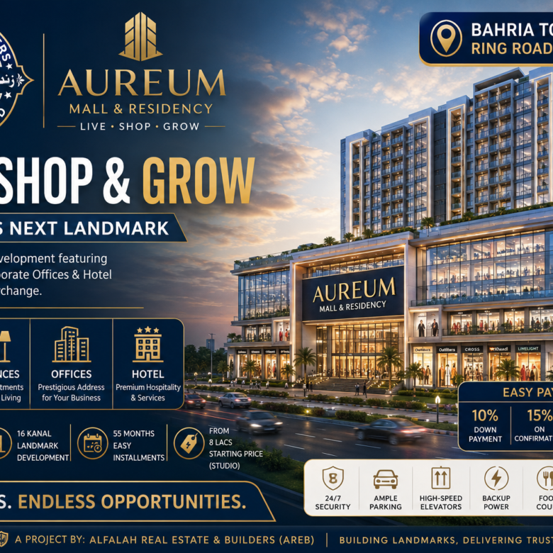 Aureum Mall & Residency Bahria Town Lahore Investment Guide
